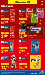 Gazetka promocyjna Lidl - GAZETKA - Gazetka - ważna od 07.12 do 07.12.2025 - strona 29 - produkty: Ser, Snickers, Mars, Baton