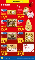 Gazetka promocyjna Lidl - GAZETKA - Gazetka - ważna od 07.12 do 07.12.2025 - strona 32 - produkty: Gra, Choinka, Inka, Praliny, Diamant, Raffaello, Ferrero Rocher, Ferrero, Fa