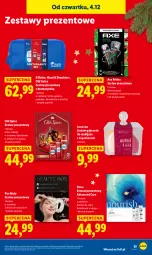 Gazetka promocyjna Lidl - GAZETKA - Gazetka - ważna od 07.12 do 07.12.2025 - strona 37 - produkty: Makijaż, Zestaw prezentowy, Pax, Old Spice, Dezodorant, Balsam do ciała, Organizer, Dove, Szampon, Gillette, Advanced Care