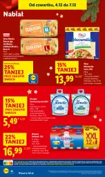 Gazetka promocyjna Lidl - GAZETKA - Gazetka - ważna od 07.12 do 07.12.2025 - strona 50 - produkty: Mozzarella, Serek puszysty, Ser, Danone, Jaja, Actimel, Tarta, Serek, Pilos, Almette