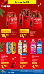 Gazetka promocyjna Lidl - GAZETKA - Gazetka - ważna od 07.12 do 07.12.2025 - strona 54 - produkty: Kaktus, Ananas, Coca-Cola, Napoje, Oshee, Arbuz, Woda, Mięta, Magnez, Kokos