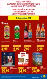 Gazetka promocyjna Lidl - GAZETKA - Gazetka - ważna od 07.12 do 07.12.2025 - strona 57 - produkty: Piwa, Piwo, Ser, Gin, Desperados, Perła, Szklanka