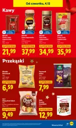 Gazetka promocyjna Lidl - GAZETKA - Gazetka - ważna od 07.12 do 07.12.2025 - strona 61 - produkty: Kurczak, Nescafé, Kawa rozpuszczalna, Chipsy, Kawa, Przysnacki, Lay’s, Helio