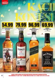 Gazetka promocyjna Topaz - Gazetka - Gazetka - ważna od 31.08 do 31.08.2024 - strona 6 - produkty: Rum, Captain Morgan, Whiskey, Johnnie Walker, Lack, Whisky, Jack Daniel's