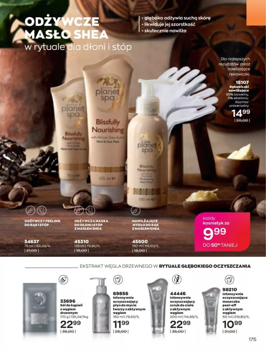 Gazetka promocyjna Avon - Katalog Avon 3/2022 kampania marzec - ważna 01.03 do 31.03.2022 - strona 175 - produkty: Maska, Mydło, Peeling, Sól