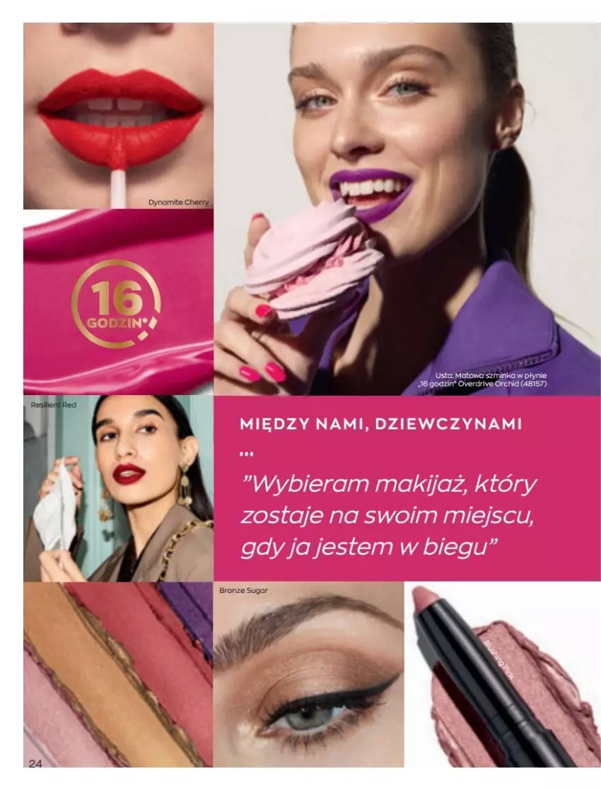 Gazetka promocyjna Avon - Katalog Avon 3/2022 kampania marzec - ważna 01.03 do 31.03.2022 - strona 24 - produkty: Inka, Szminka