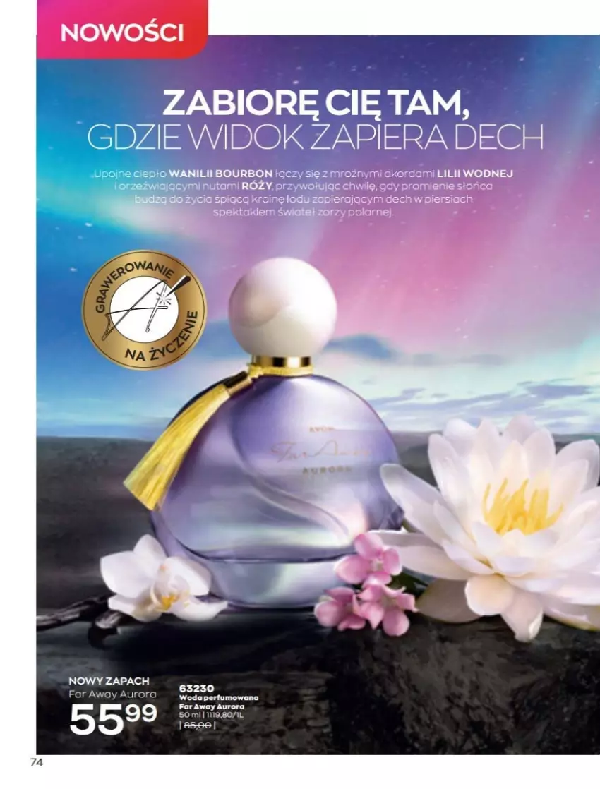 Gazetka promocyjna Avon - Katalog Avon 3/2022 kampania marzec - ważna 01.03 do 31.03.2022 - strona 74 - produkty: Fa, Perfum, Woda, Woda perfumowana