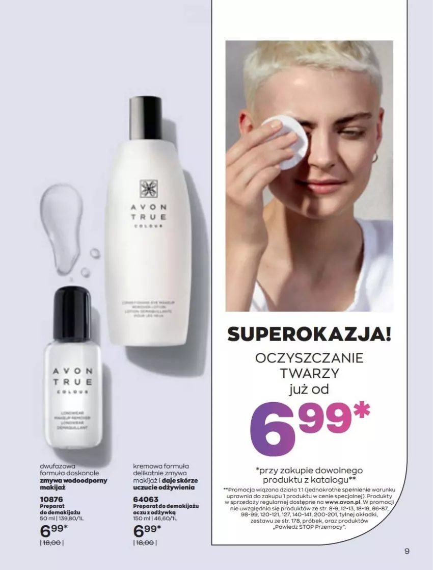 Gazetka promocyjna Avon - Katalog Avon 3/2022 kampania marzec - ważna 01.03 do 31.03.2022 - strona 9 - produkty: Fa, Makijaż, Top