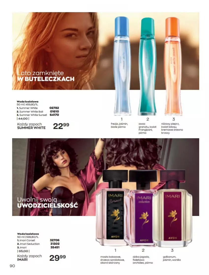 Gazetka promocyjna Avon - Katalog Avon 3/2022 kampania marzec - ważna 01.03 do 31.03.2022 - strona 90 - produkty: Gra, Granat, Kakao, Masło, Pieprz, Sandał, Woda, Woda toaletowa