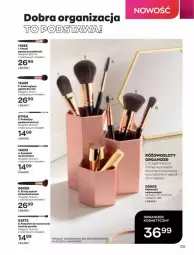 Gazetka promocyjna Avon - Katalog Avon 3/2022 kampania marzec - Gazetka - ważna od 31.03 do 31.03.2022 - strona 135 - produkty: Makijaż, Sok, Płaski pędzel, Organizer, Pojemnik, Podkład