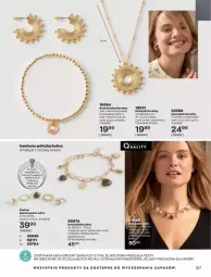 Gazetka promocyjna Avon - Katalog Avon 3/2022 kampania marzec - Gazetka - ważna od 31.03 do 31.03.2022 - strona 157 - produkty: Naszyjnik, Cynk, Kolczyki, Tytan, Bransoletka, Orka