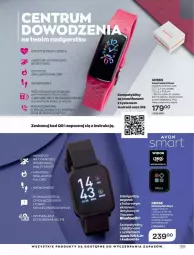 Gazetka promocyjna Avon - Katalog Avon 3/2022 kampania marzec - Gazetka - ważna od 31.03 do 31.03.2022 - strona 159 - produkty: Zegarek, Ser, Por, Portal, Pasek, Smartwatch, Sport, Zegar, Krokomierz, Monitor, Bateria, Smartfon