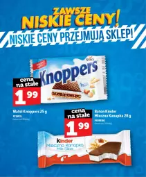 Gazetka promocyjna Topaz - Gazetka - Gazetka - ważna od 30.09 do 30.09.2026 - strona 45 - produkty: Ferrero, Baton, Knoppers, Mleczna kanapka, Kinder
