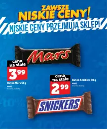 Gazetka promocyjna Topaz - Gazetka - Gazetka - ważna od 30.09 do 30.09.2026 - strona 46 - produkty: Snickers, Mars, Baton