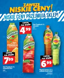 Gazetka promocyjna Topaz - Gazetka - Gazetka - ważna od 30.09 do 30.09.2026 - strona 55 - produkty: Sok, Pepsi, Lipton, Tymbark, Napój