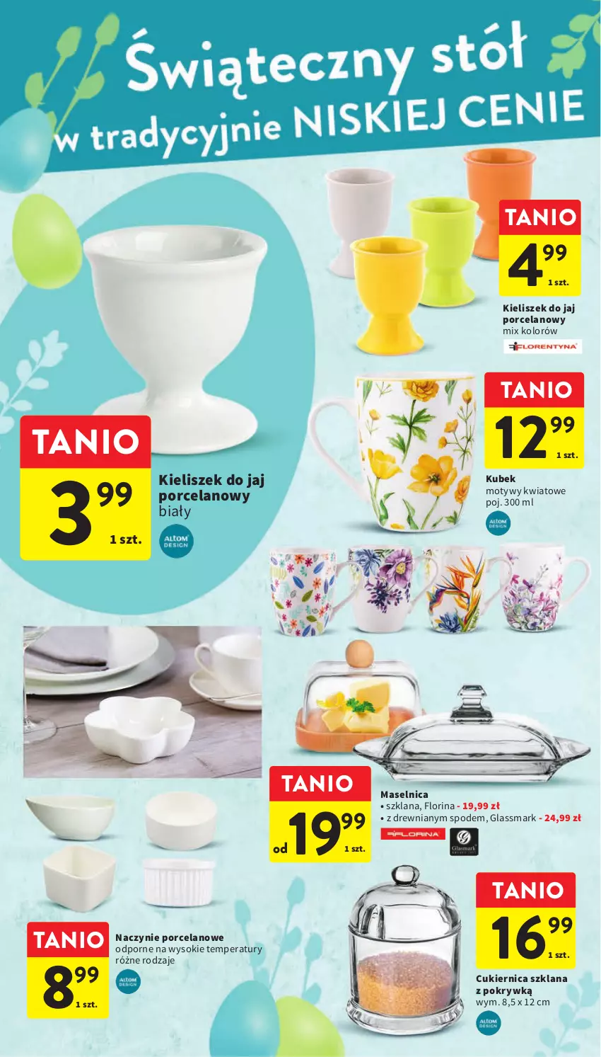 Gazetka promocyjna Intermarche - Gazetka Intermarche - ważna 04.04 do 11.04.2023 - strona 12 - produkty: Cukier, Kieliszek, Kubek, LANA, Por, Sok