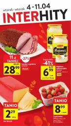 Gazetka promocyjna Intermarche - Gazetka Intermarche - Gazetka - ważna od 11.04 do 11.04.2023 - strona 2 - produkty: Majonez, Ser, Winiary, Szynka, Szynka cygańska, Olewnik