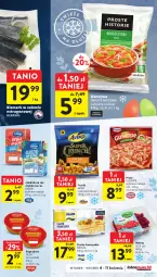 Gazetka promocyjna Intermarche - Gazetka Intermarche - Gazetka - ważna od 11.04 do 11.04.2023 - strona 33 - produkty: Ciasto francuskie, Warzywa, Frosta, Paprykarz, Papryka, Rybka na raz, Dega, Pizza, Maliny, Frytki, Lisner