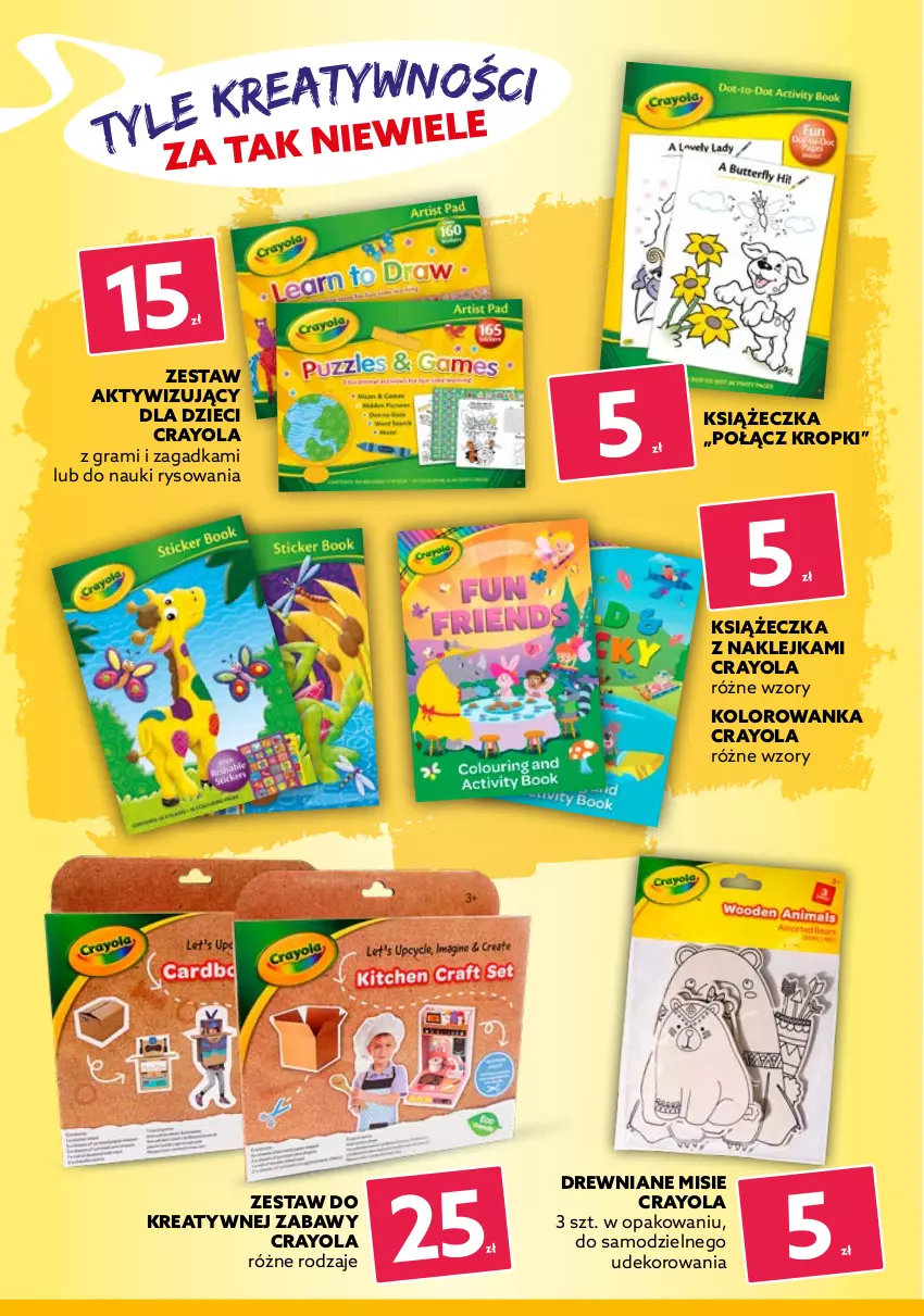 Gazetka promocyjna Dealz - Katalog Szkolne okazje na 5+! - sprawdź ! - ważna 11.08 do 31.08.2021 - strona 4 - produkty: Dzieci, Fa, Gra, Klej, Kolorowanka, Plastelina