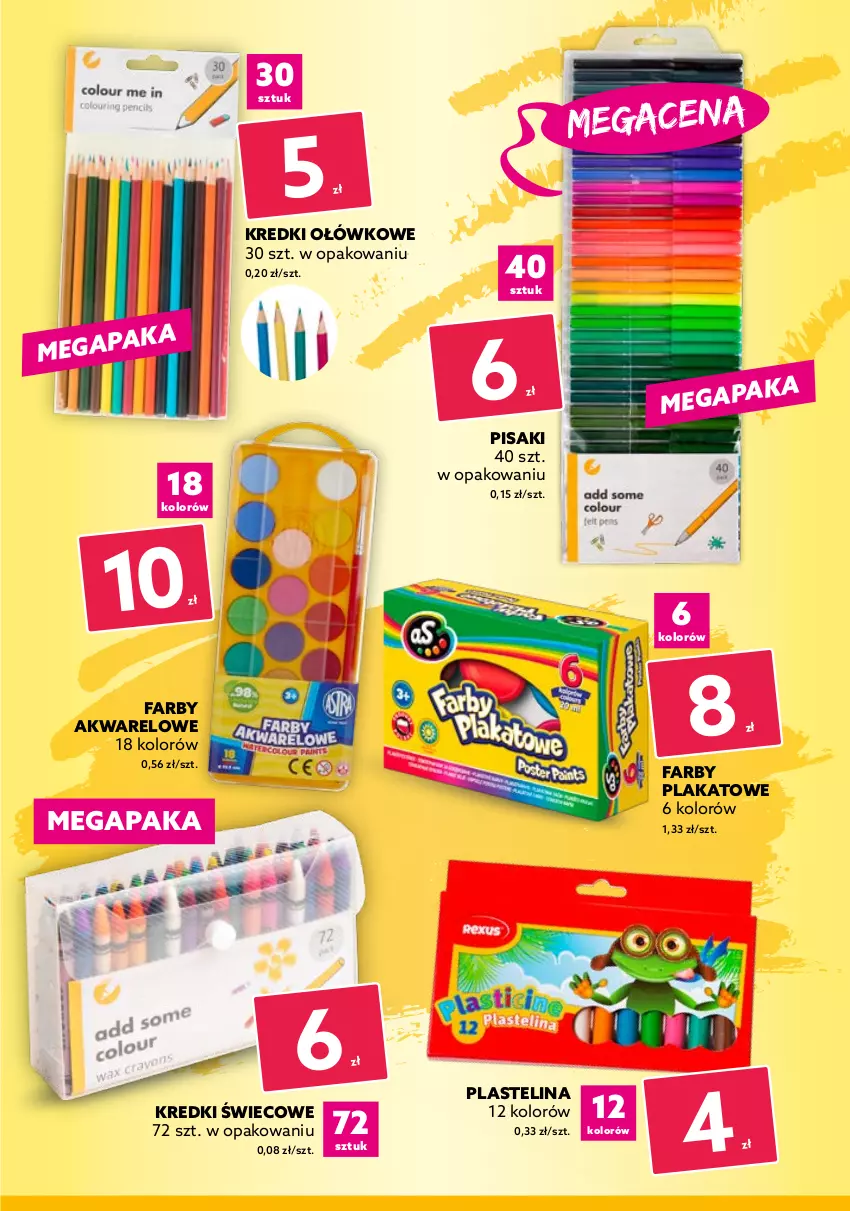 Gazetka promocyjna Dealz - Katalog Szkolne okazje na 5+! - sprawdź ! - ważna 11.08 do 31.08.2021 - strona 5 - produkty: Dzieci, Fa, Gra, Klej, Kolorowanka, Plastelina