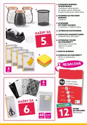 Gazetka promocyjna Dealz - Katalog Szkolne okazje na 5+! - sprawdź ! - Gazetka - ważna od 31.08 do 31.08.2021 - strona 11 - produkty: Ser, Noż, Mop, Papier, Karteczki samoprzylepne, Długopis, Nożyce, Marker, Flamastry, Kosz, Klej, Pojemnik na przybory, Pojemnik, Drukarki, Biuro