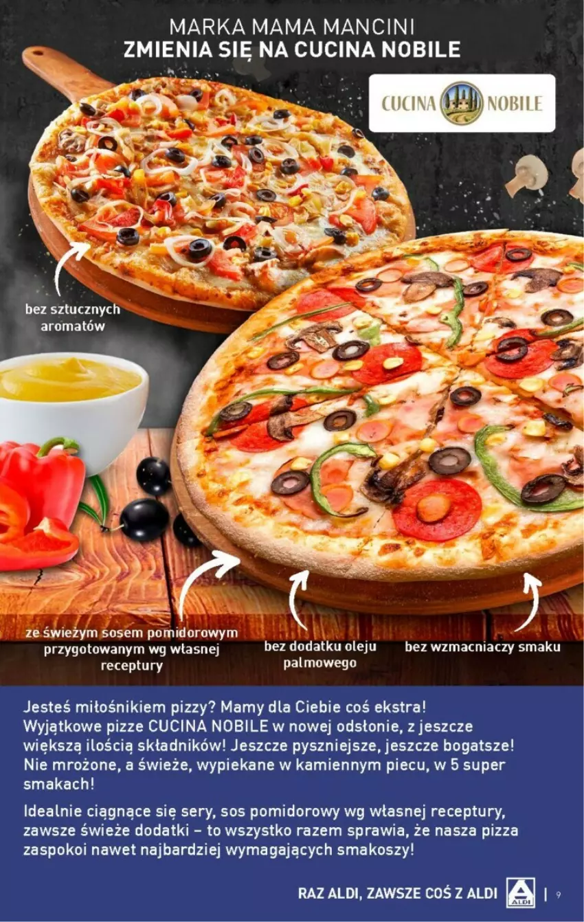 Gazetka promocyjna Aldi - ważna 27.11 do 02.12.2023 - strona 43 - produkty: Kosz, Olej, Piec, Pizza, Ser, Sos, Sos pomidorowy