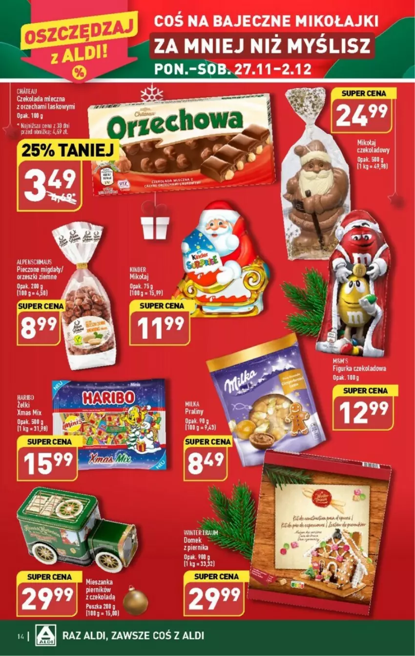 Gazetka promocyjna Aldi - ważna 27.11 do 02.12.2023 - strona 6 - produkty: Migdały, Piec, Praliny