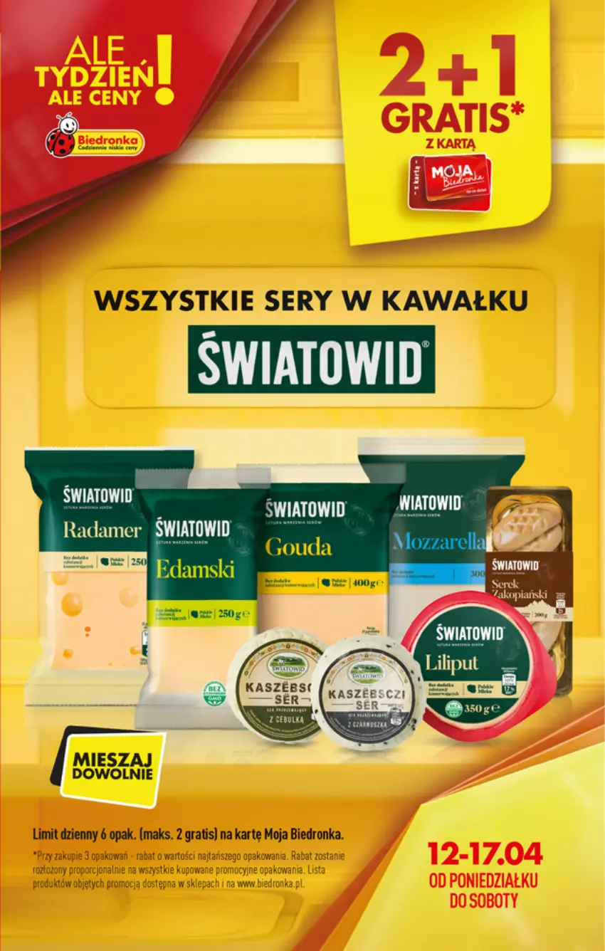 Gazetka promocyjna Biedronka - W tym tygodniu PN - ważna 12.04 do 17.04.2021 - strona 3 - produkty: Dron, Gouda, Gra