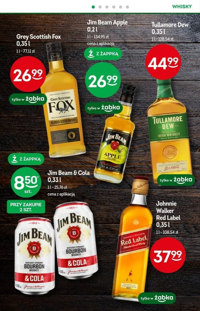 Gazetka promocyjna Żabka - ważna 15.11 do 21.11.2023 - strona 39 - produkty: Bourbon, Jim Beam, Whiskey, Whisky