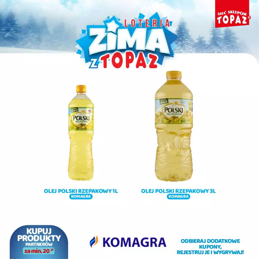 Gazetka promocyjna Topaz - Gazetka - ważna 02.12.2024 do 26.01.2025 - strona 21 - produkty: Gra, Gry, Olej