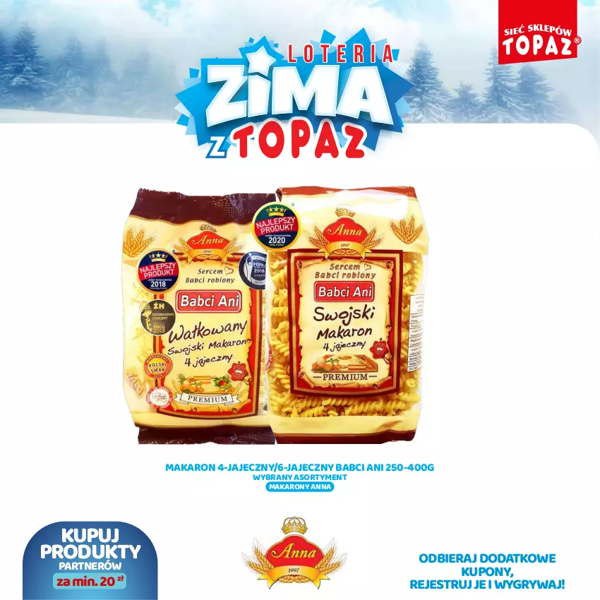 Gazetka promocyjna Topaz - Gazetka - ważna 02.12.2024 do 26.01.2025 - strona 25 - produkty: Gry, Makaron