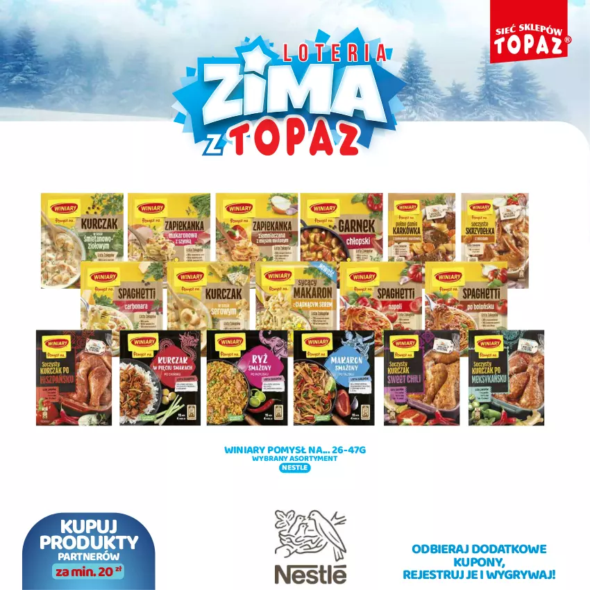 Gazetka promocyjna Topaz - Gazetka - ważna 02.12.2024 do 26.01.2025 - strona 35 - produkty: Gry, Winiary