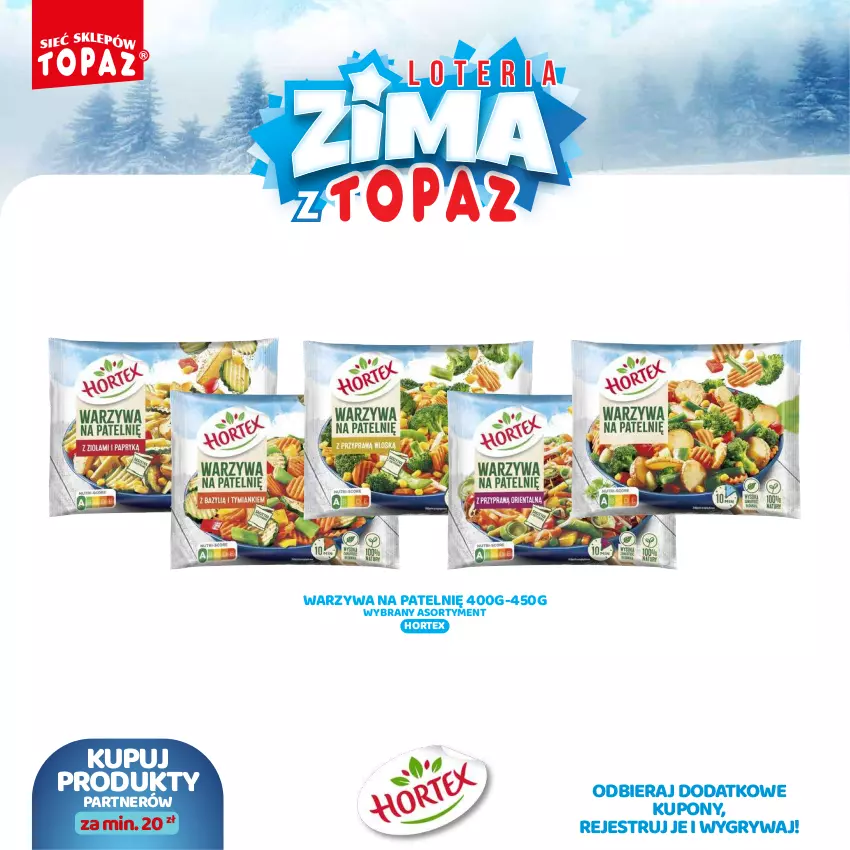 Gazetka promocyjna Topaz - Gazetka - ważna 02.12.2024 do 26.01.2025 - strona 42 - produkty: Gry, Hortex, Warzywa