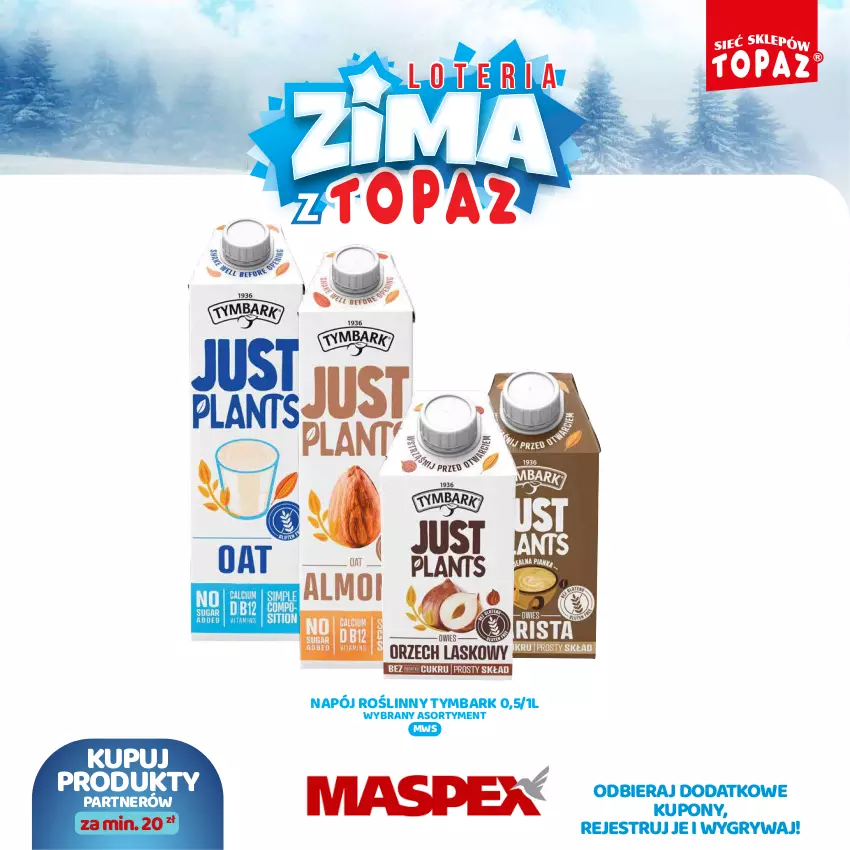 Gazetka promocyjna Topaz - Gazetka - ważna 02.12.2024 do 26.01.2025 - strona 59 - produkty: Gry, Napój, Napój roślinny, Tymbark