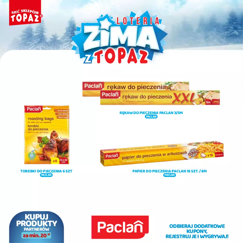 Gazetka promocyjna Topaz - Gazetka - ważna 02.12.2024 do 26.01.2025 - strona 94 - produkty: Gry, Papier, Papier do pieczenia, Piec, Rękaw do pieczenia, Torebki do pieczenia