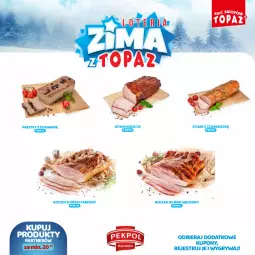 Gazetka promocyjna Topaz - Gazetka - Gazetka - ważna od 26.01 do 26.01.2025 - strona 7 - produkty: Gry, Pekpol, Pasztet, Boczek