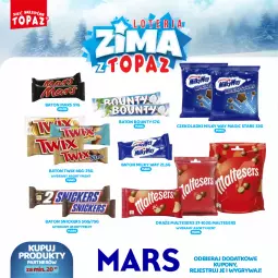 Gazetka promocyjna Topaz - Gazetka - Gazetka - ważna od 26.01 do 26.01.2025 - strona 72 - produkty: Ser, Gry, Milky Way, Bounty, Twix, Snickers, Mars, Baton