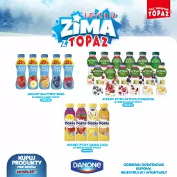 Gazetka promocyjna Topaz - Gazetka - Gazetka - ważna od 26.01 do 26.01.2025 - strona 9 - produkty: Gry, Danone, Jogurt, Activia, Danio, Jogurt pitny