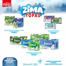 Gazetka promocyjna Topaz - Gazetka - Gazetka - ważna od 26.01 do 26.01.2025 - strona 90 - produkty: Gry, Papier, Papier toaletowy, Velvet, Rolki