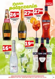 Gazetka promocyjna Topaz - Gazetka - Gazetka - ważna od 30.09 do 30.09.2025 - strona 13 - produkty: Mus, Gin, Vermouth, Wino musujące, Prosecco, Wino, Likier