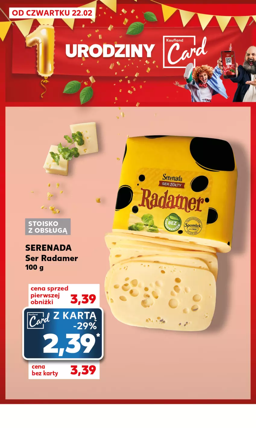 Gazetka promocyjna Kaufland - Mocny Start - ważna 26.02 do 28.02.2024 - strona 4 - produkty: Radamer, Ser