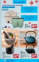 Gazetka promocyjna Aldi - Artykuły przemysłowe i tekstylia - Gazetka - ważna od 10.01 do 10.01.2025 - strona 2 - produkty: Ryż, Por, Gra, Garnek, Czajnik, Sitko