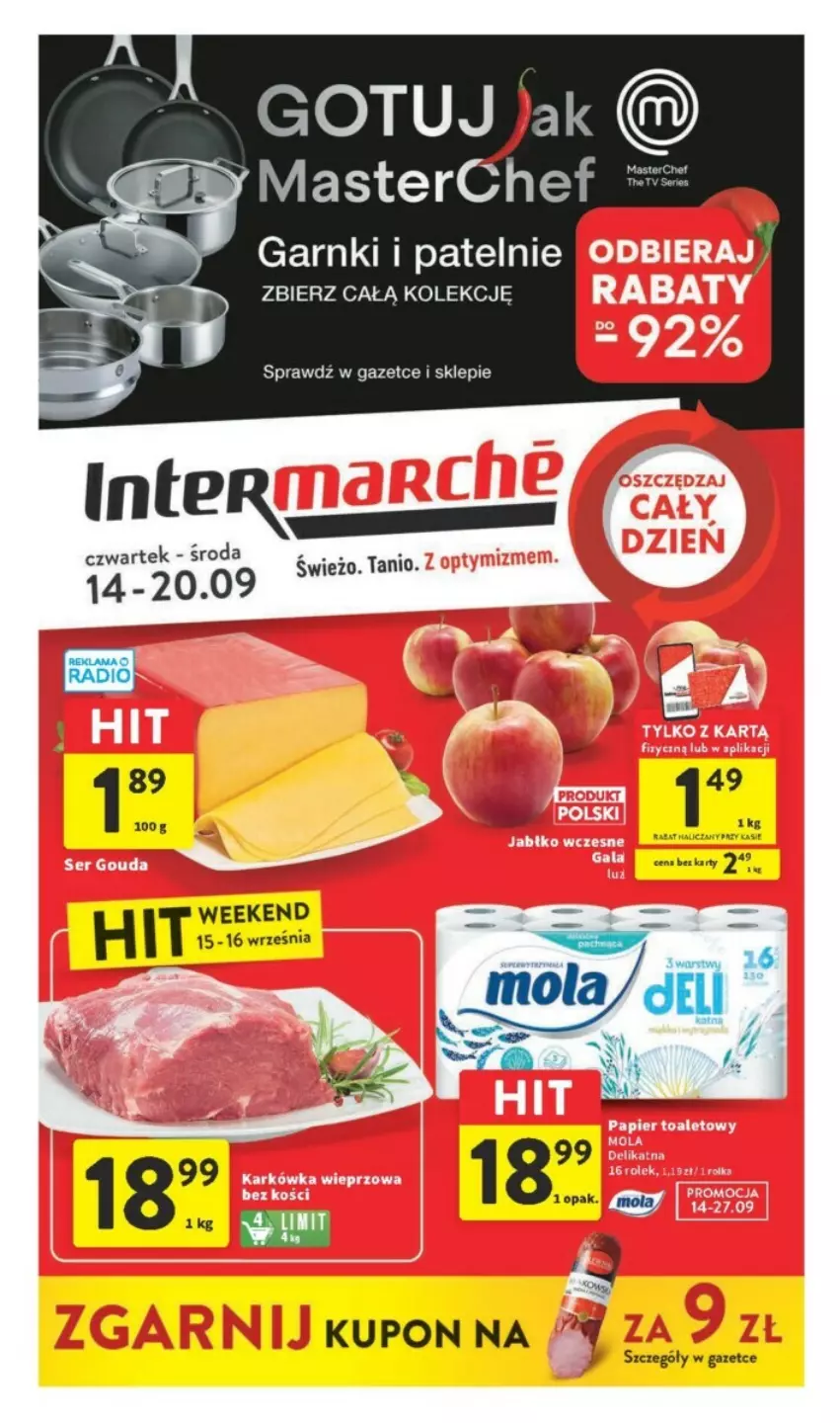 Gazetka promocyjna Intermarche - ważna 14.09 do 20.09.2023 - strona 1 - produkty: Mola