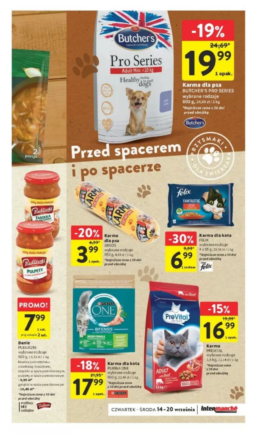 Gazetka promocyjna Intermarche - ważna 14.09 do 20.09.2023 - strona 25 - produkty: Fa, Fanta, Pudliszki, Pur, Purina