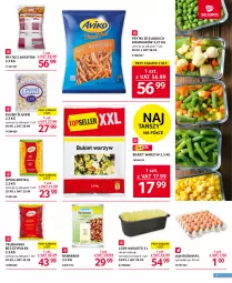 Gazetka promocyjna Selgros - Oferta gastronomiczna - Gazetka - ważna od 26.07 do 26.07.2023 - strona 7 - produkty: Jaja, Truskawki, Frytki z batatów, Bukiet warzyw, Lody, Bukiet, Frytki