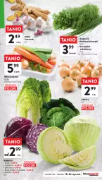 Gazetka promocyjna Intermarche - Gazetka Intermarche - Gazetka - ważna od 24.01 do 24.01.2024 - strona 19 - produkty: Cebula, Czosnek, Sałat, Natka pietruszki, Imbir