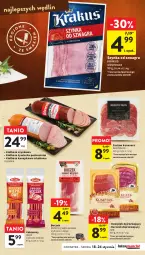 Gazetka promocyjna Intermarche - Gazetka Intermarche - Gazetka - ważna od 24.01 do 24.01.2024 - strona 25 - produkty: Krakus, Ser, Gra, Kiełbasa szynkowa, Duda, Szynka, Boczek, Kabanos, Kiełbasa, Olewnik