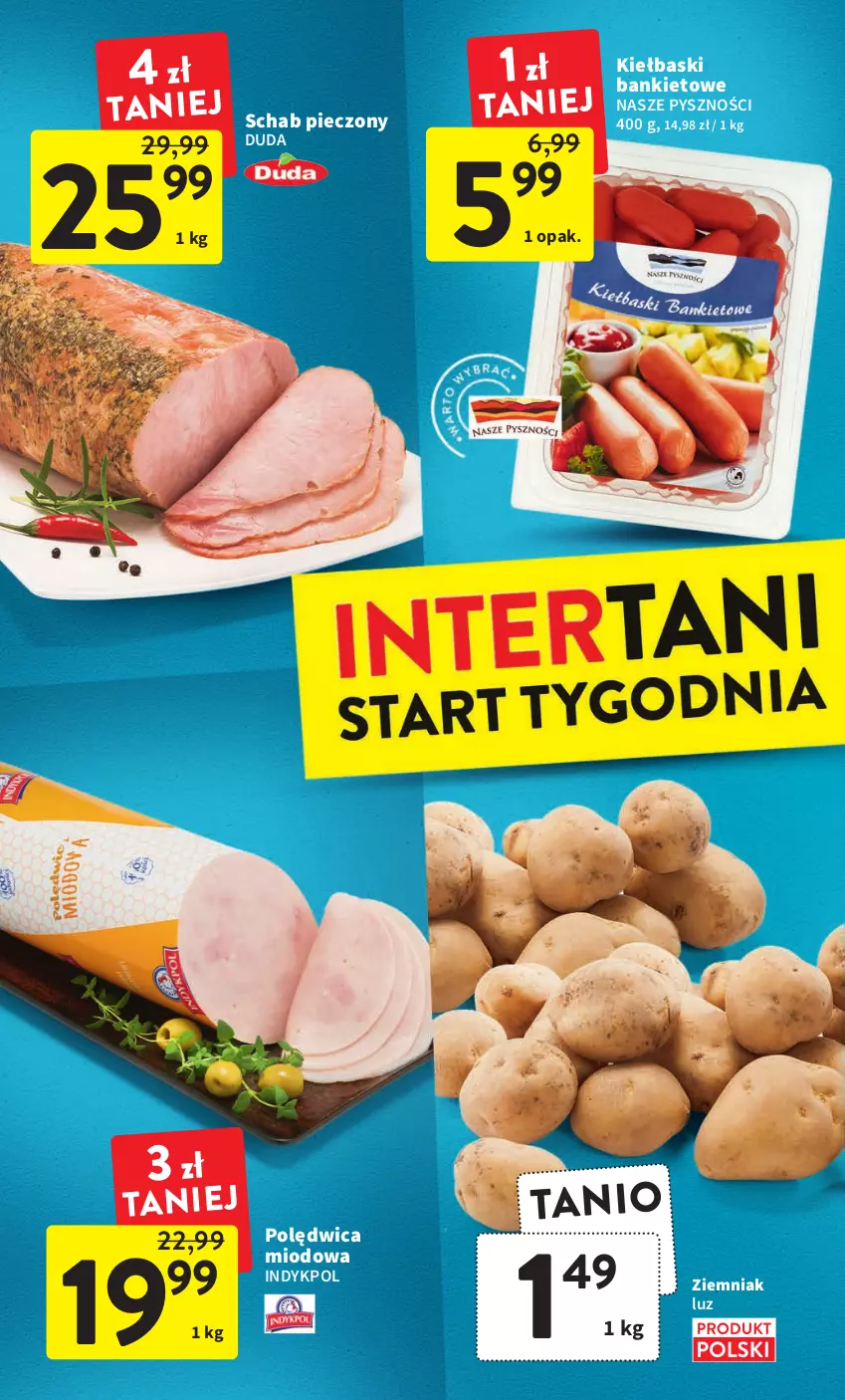 Gazetka promocyjna Intermarche - Gazetka Intermarche - ważna 26.01 do 01.02.2023 - strona 38 - produkty: Duda, Piec, Polędwica, Schab pieczony