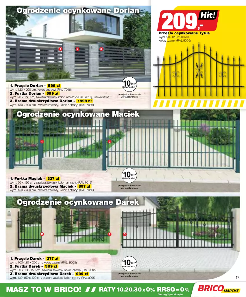 Gazetka promocyjna Bricomarche - Gazetka - ważna 10.04 do 20.04.2024 - strona 17 - produkty: Cynk, Rama