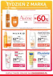 Gazetka promocyjna Ziko - Gazetka Ziko Dermo - Gazetka - ważna od 03.09 do 03.09.2025 - strona 18 - produkty: Ser, Mus, Iwostin, Emolium, Mleczko, Nuxe, Mustela, Olej, Avène